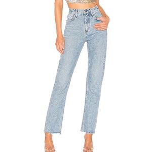 Agolde Cherie High Rise Straight in Merit Jeans